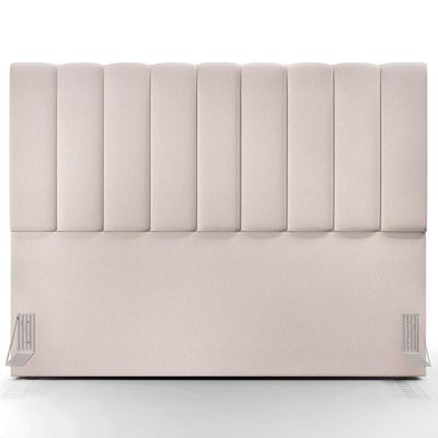 Cabeceira Cama Box Casal King 195 cm Dália W01 Linho Cru - Lyam Decor