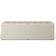 Calçadeira Recamier Baú Para Cama De Casal King Dália 195x50 cm W01 Linho Champagne - Lyam