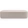 Cabeceira Cama Box King 195cm Lanna com Puff Recamier Doha W01 Bouclê Creme - Lyam Decor