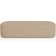 Cabeceira Cama Box Casal 140cm Lanna com Puff Recamier Doha W01  Linho Bege Escuro - Lyam Decor