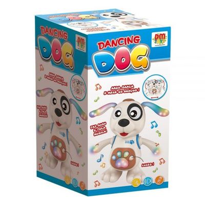 Brinquedo Musical Dancing Dog Mexe Dança Luz E Som - DMToys