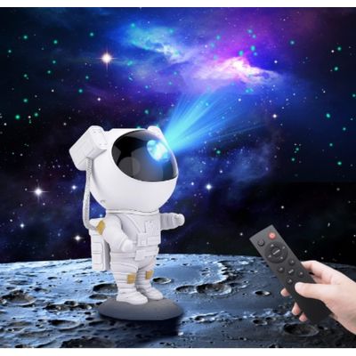 Astronauta Projetor De Luz Galáxia Nebulosa Constelação -AL