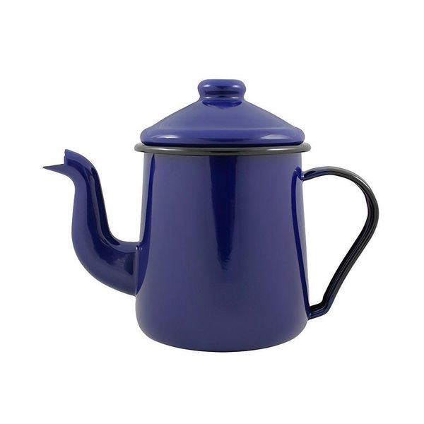 Cafeteira Tradicional Esmaltada Azul 1,1 L Ewel