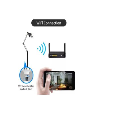 Câmera de Segurança Smart de Tomada Wi-Fi IP