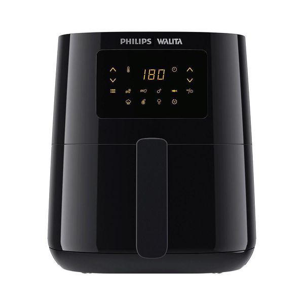 Fritadeira Elétrica Sem Óleo Air Fryer Philips Walita RI9252 4,1L Digital Preta 220V