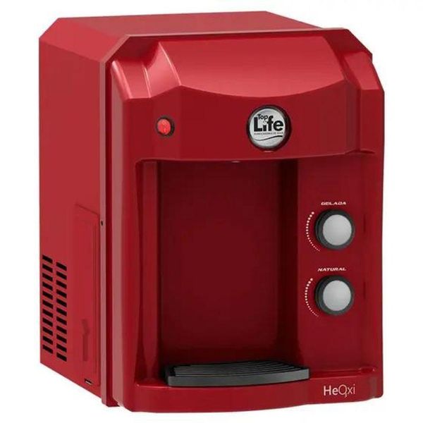 Purificador De água Top Life Ph 9 + Ozônio Refrigerado.110v Vermelho 110v