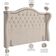 Cabeceira Cama Box Casal 140 cm P05 Lisboa Linho Creme - Lyam Decor