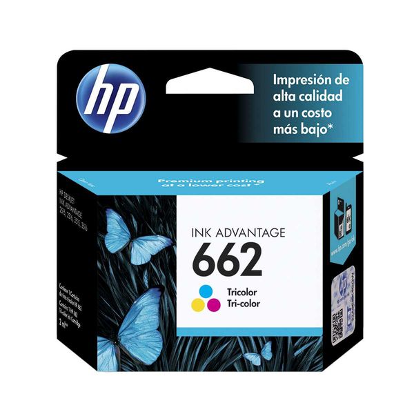 CARTUCHO HP 662 COLORIDO 2ML ORIGINAL