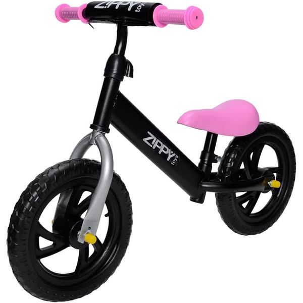 Bicicleta Sem Pedal De Equilibrio Infantil 2 Rodas Zippy Toys Bike De Passeio Para Criança Aro 12 Capacidade 25kg Rosa Bicicleta Sem Pedal De Equilibrio Infantil 2 Rodas Zippy Toys Bike De Passeio Para Criança Aro 12 Capacidade 25kg Rosa