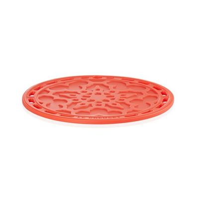 KIT LE CREUSET 3 PROTETORES E 2 SUPORTES PARA PANELA LARANJA