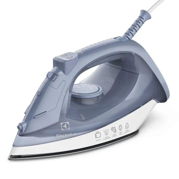 Ferro De Passar Electrolux Efficient A Vapor Esi10 Denim Blue 220 V