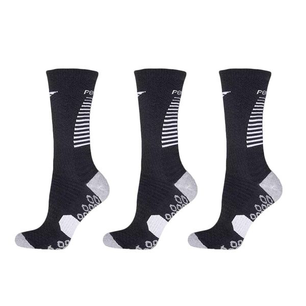 Kit 3 Pares de Meiões 3/4 Penalty Sete T 39-43 / Preto