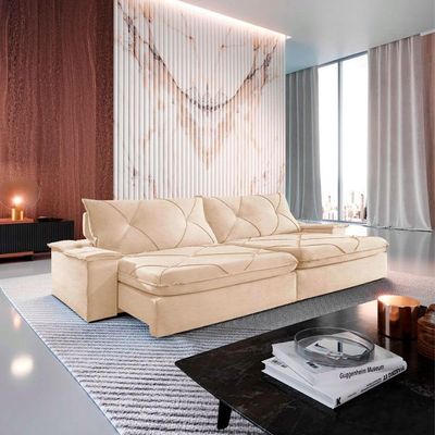 Sofá Apollo Linho 02 Módulos 90 Cm B25cm Meu Sofá Online A294 Linho Creme