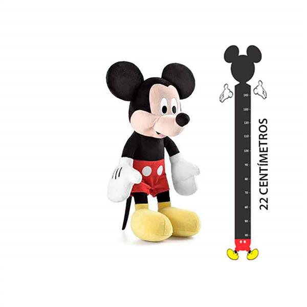 Pelúcia Mickey com Som Tam. 22cm Material Fibra/ Poliéster Azul Multikids - BR867 BR867