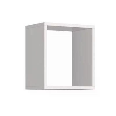 Kit 3 Nichos Juju Branco Brilho - Reller Móveis Branco Brilho