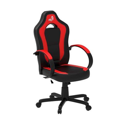 Cadeira Gamer Racing Com Apoio Cervical Vermelho-preto - El