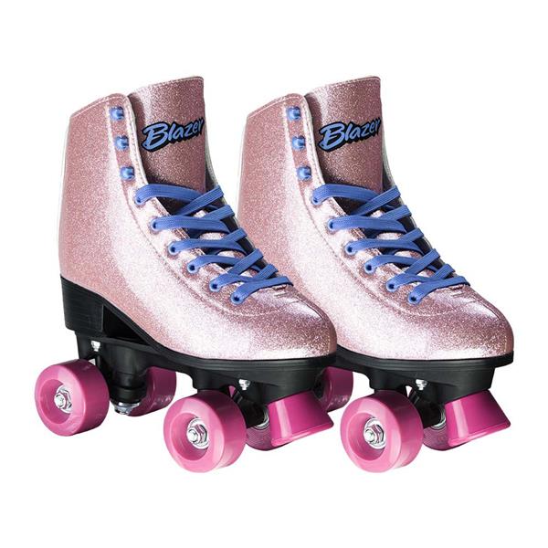 Patins Rollers 4 You Suporta até 90Kg Tam. 37 Rosa com Glitter Multikids - BR926 BR926 Patins Rollers 4 You Suporta até 90Kg Tam. 37 Rosa com Glitter Multikids - BR926 BR926