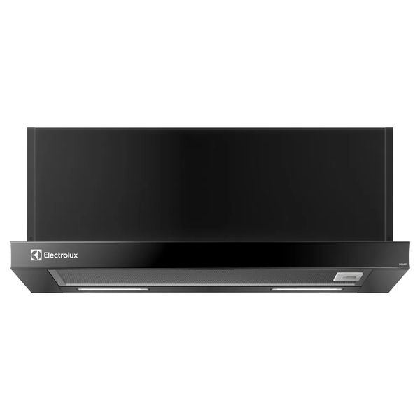 DEPURADOR DE AR ELECTROLUX 60CM RETRÁTIL PRETO EFFICIENT COM LUZ DE LED 220V DE6RP