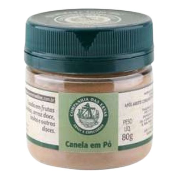 Canela em Pó Companhia das Ervas 80g Canela em Pó Companhia das Ervas 80g