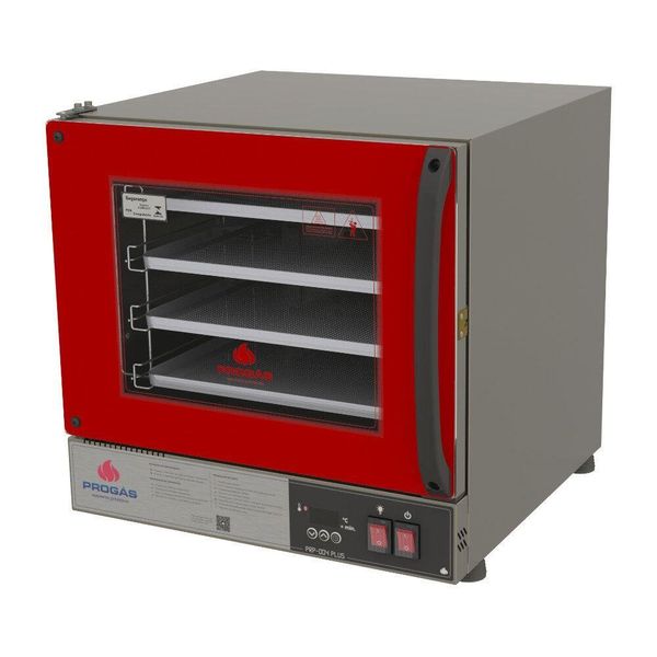 Forno Turbo Elétrico Progás Fast Oven Plus Vermelho 127V PRP-004 Plus 110V