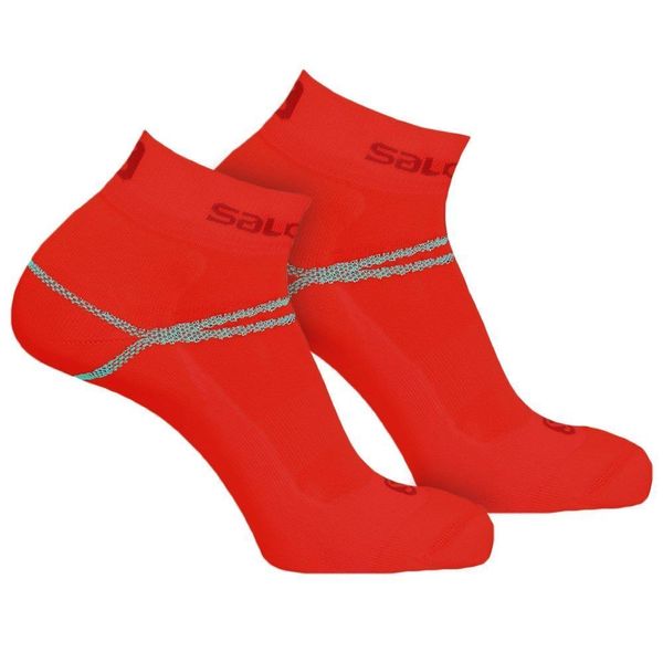 Meia Salomon Sense Feminina 34-39 / Vermelho