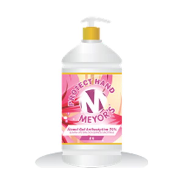Álcool em Gel Meyors Antisséptico 70% Pump 1l