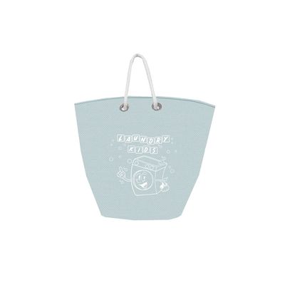 Cesto de Roupa Infantil Saco Lavanderia Verde Ciano Kids 1un
