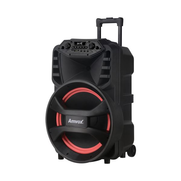 Caixa Amplif 880W Amvox ACA880 Vegas Led BT Bateria Bivolt PRETA / BIVOLT Caixa Amplif 880W Amvox ACA880 Vegas Led BT Bateria Bivolt PRETA / BIVOLT