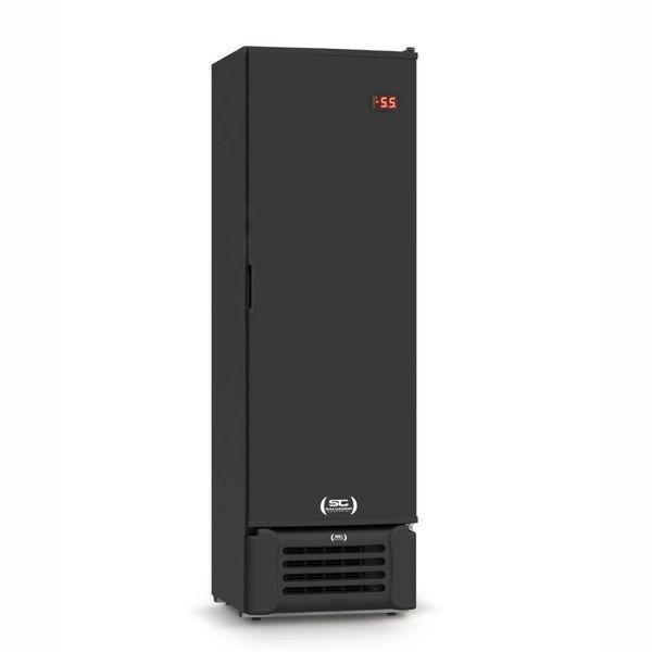 Cervejeira 400l Porta Solida Vcc400s Preta 220v - Refrimate 220v