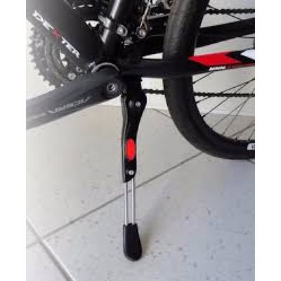 Pezinho Descanso Bike Central Com Regulagem Super Reforçado Cor:Preto