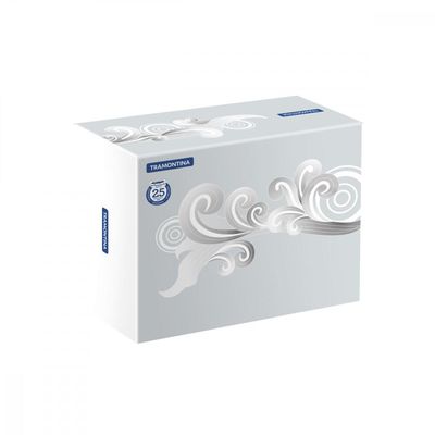 Caçarola Tramontina Rasa Inox Fundo Triplo Satinado 20 cm