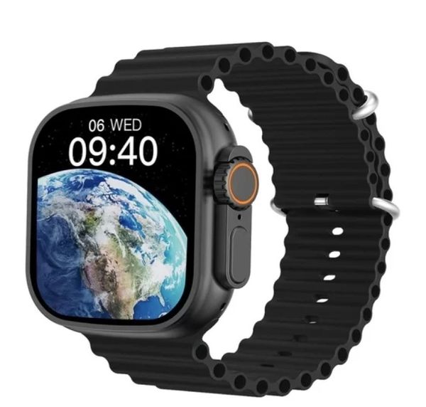 Relogio Inteligente 2 Pulseiras W68+ultra 49mm
