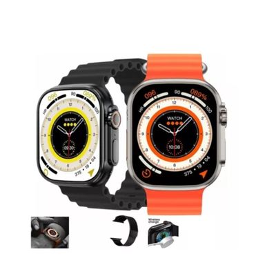 Relogio Inteligente 2 Pulseiras W68+ultra  49mm