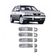Kit Aplique Capa Cromada Retrovisor Maçanetas Vw Gol G4 2012