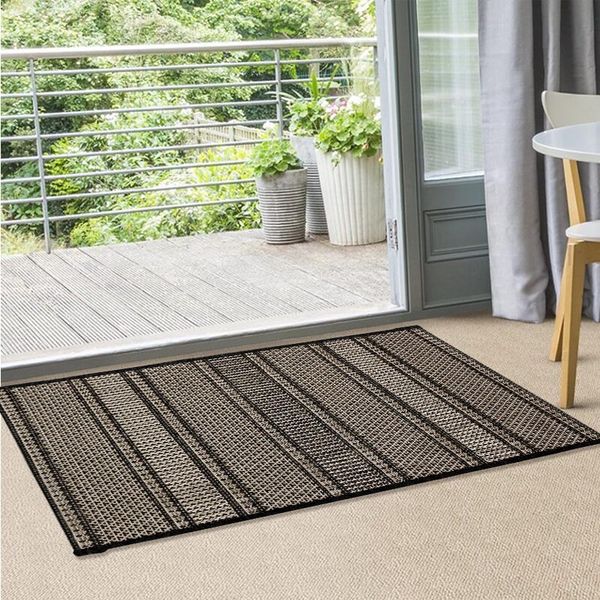 2 Tapete Sisal Luxo Antimofo Antiderrapante Js Ript 50x80