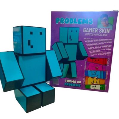 Boneco Problems 25cm Turma do Problems Algazarra