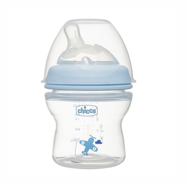 Mamadeira Chicco New Step Up 0 Meses + Azul 150ml