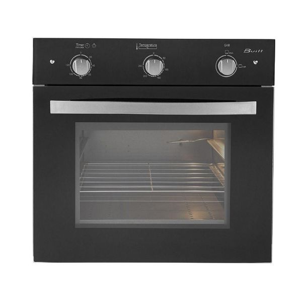 Forno Elétrico de Embutir Built Scarlet Preto 46L 220V 0573