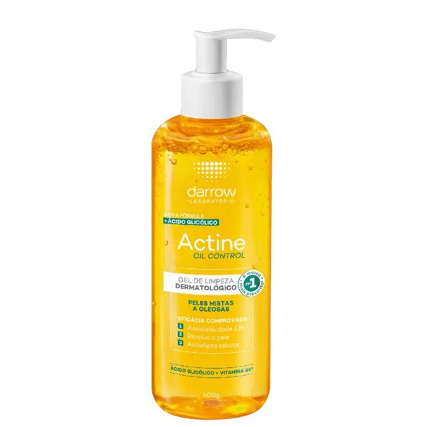 Darrow Actine Control Gel de Limpeza 400ml