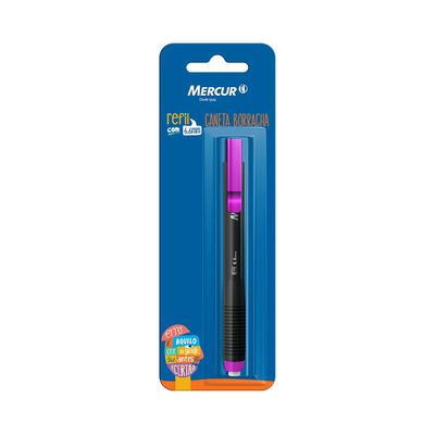 Caneta Borracha Mercur Design Rosa 6,6mm