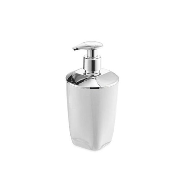 Porta Sabonete Liquido Dispenser Branco Saboneteira 1un