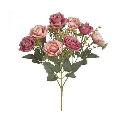 Bouquet de Rosa X10 Florarte 28cm Rosa Salmão