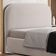 Cabeceira Cama Box Queen 160cm Orgânica Lanna W01 Bouclê Creme - Lyam Decor