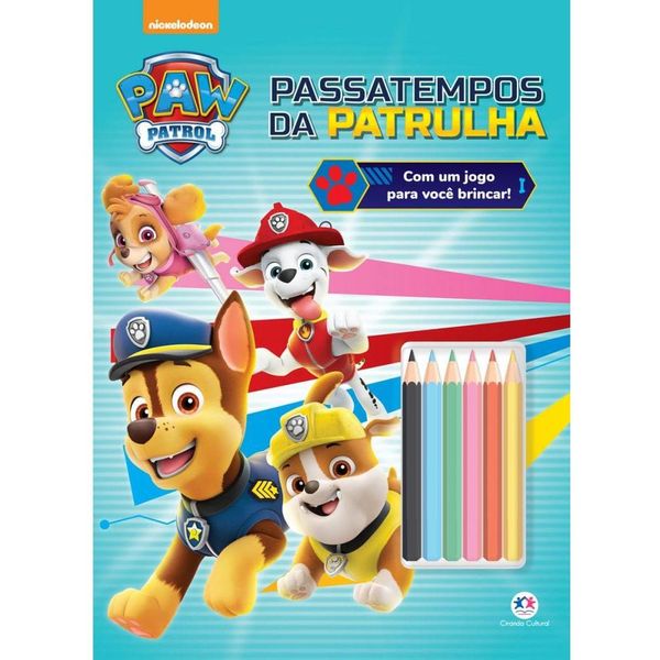 Patrulha Canina Passatempos da Patrulha - Ciranda Cultural