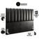 Cabeceira Cama Box Casal Queen 160 cm Dália W01 Couríssimo Preto - Lyam Decor