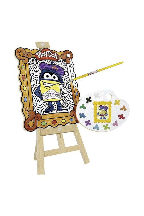 Kit de Pintura Playdoh Meu Pequeno Artista