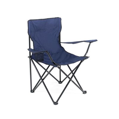 Cadeira Camping Dobrável Araguaia Comfort Azul Marinho Bel Único