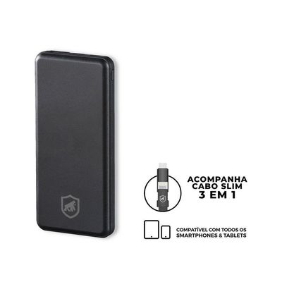 Carregador Portátil Powerfit - 5000mAh - Gshield