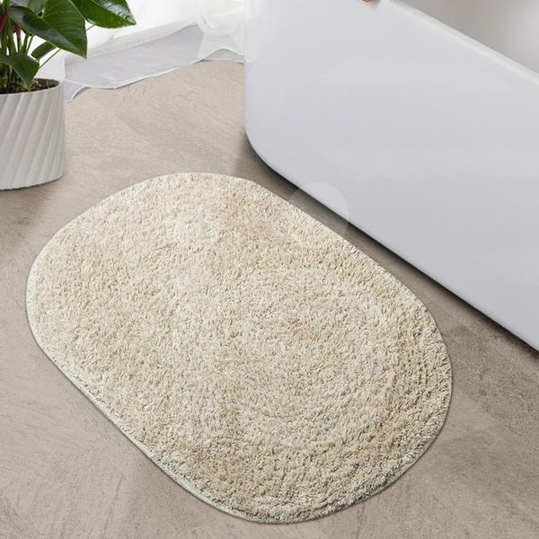 3 Tapete Banheiro Lavabo Algodão Absorvente Macio Mtmf 40x60