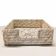 Porta Guardanapo Casa Ambiente em Rattan Off White